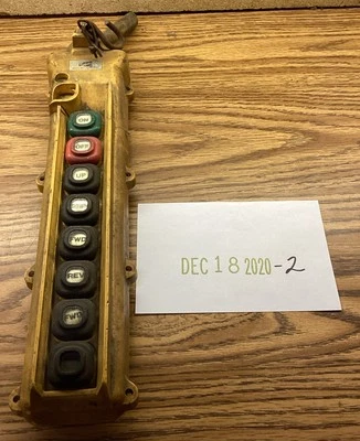 For Parts Magnetek pendant control station SBN-8-WH - Image 1 of 4