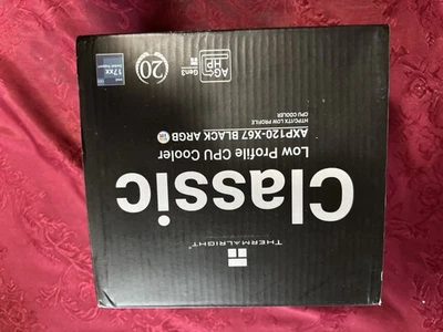 Thermalright AXP120-X67 ARGB Low Profile CPU Air Cooler 120mm BLACK - Image 1 of 4