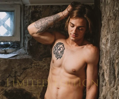 Handsome Male Portrait Physique Gay Interest Limited Edition Photo 8.5x11 10.25 - Image 1 of 2