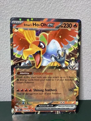 Ethan's Ho-Oh ex 039/182 Sv10: Destined Rivals Holo Foto 1 de 2
