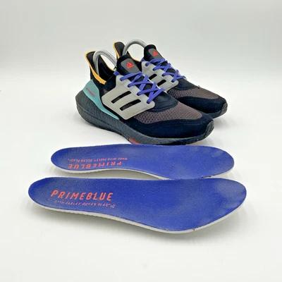 ADIDAS UltraBoost 21J PRIMEBLUE (Size 5.5Y) GX2561 Black Running Shoes #688 - Image 1 of 4