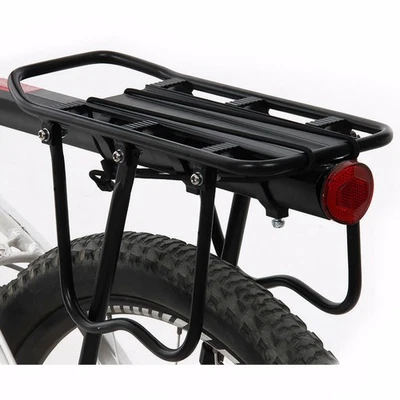 Portabicicletas Trasero Ajustable Aleación de Aluminio Portabicicletas con Reflector BK431 Foto 1 de 4