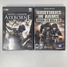 Medal of Honor Airborne complete and Brothers in Arms Road to Hill 30 complete