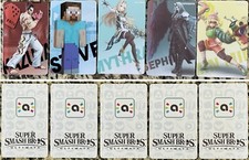 UNRELEASED Super Smash Bros SSB amiibo NFC On Card Image Choose The Character