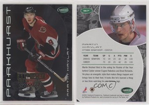 2001-02 ITG Parkhurst Silver Tri-Star New England /10 Martin Havlat #97