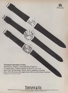 Relojes Piaget 1980: Expresión personal del tiempo anuncio impreso vintage - Imagen 1 de 1