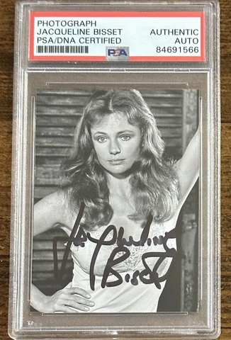 JACQUELINE BISSET SIGNED PHOTOGRAPH AUTOGRAPH PSA DNA CERTIFIED HOT SEXY PICTURE Cover