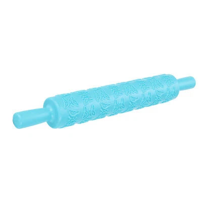 (Butterfly)Fondant Rolling Pin Plastic Embossed Roller For Cookies Biscuits AU - Image 1 of 4