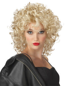 Bad Girl Sandy Grease Women Costume Wig