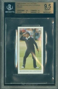 1993 DORMY ERROR # 17 SEV BALLESTEROS SPAIN BGS 9.5 FINEST GRADED RARE * - Picture 1 of 2