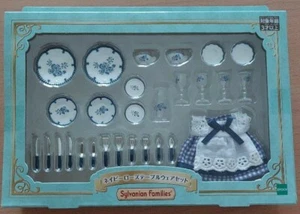 Sylvanian families Navy rose tableware set Epoch Japan Brand New - Picture 1 of 4