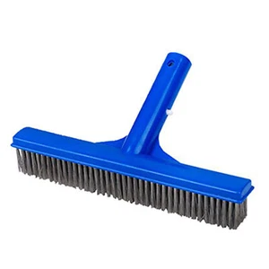 10 Inch Heavy Duty Stainless Steel Wire Pool Algae Brush For Concrete - Picture 1 of 7