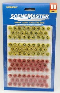 HO Scale Walthers SceneMaster 949-1105 blühende Blumen Grasbüschel - Bild 1 von 1