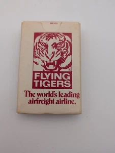Unique VINTAGE FLYING TIGERS THE WORLDS LEADING AIRFREIGHT AIRLINE CARD 48 - Picture 1 of 3