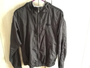 woman's casual jacket With Hood Zip Up Lonsdale black size 8 - Picture 1 of 5