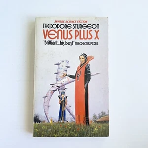 Venus Plus X by Theodore Sturgeon Vintage Sci Fi Paperback Book - Picture 1 of 6