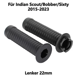 Motorrad Lenkergriffe Für Indian Scout 1200 SIXTY 2015-2023 Paar 22mm Hand Grips - Bild 1 von 13