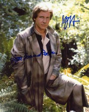 NILO RODIS-JAMERO & RODGERS SIGNED 8x10 PHOTO COSTUME DESIGNER STAR WARS BECKETT