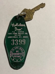 Llavero con llave Holiday Inn Hotel Motel Room Louisville Kentucky #3399 - Imagen 1 de 2