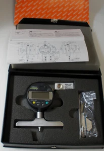 Mitutoyo Digimatic Depth Gauge ABSolute 547-218 CASED SET Mint Condition !! - Picture 1 of 18