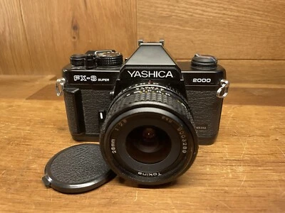 Almost Mint Yashica FX-3 Super 2000 Film Camera Tokina 28mm F/2.8 C/Y Lens /JP - Image 1 of 4