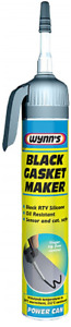 Wynn's Black Gasket Maker RTV Silicone Oil Resistant Power Can Filler 200ml