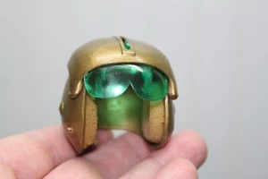 Casco de piloto dorado vintage GI Joe Adventure Team - Fantastic Freefall - Imagen 1 de 12