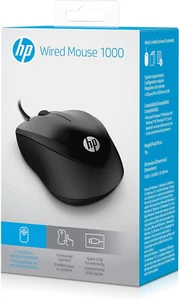 Mouse Cablato Sensore Preciso1200 DPI, 3 Pulsanti Rotella Scorrimento Ambidestro - Foto 1 di 8