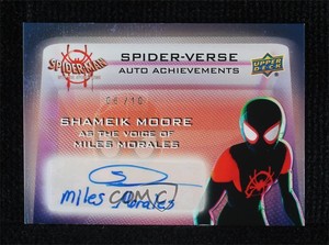 2022 Marvel Spider-Man: Into the Spider-Verse 6/10 Shameik Moore as Auto 5x5