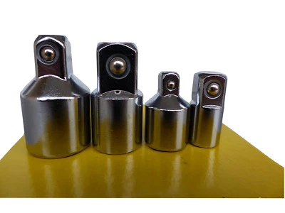 Steckschlüssel Adapter Set 4tlg Stecknuss Satz für Ratschen Knarren1/2"1/4"3/8" - Bild 1 von 2