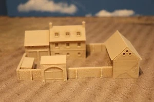 Normandia French Farmstead 12 mm seconda guerra mondiale terreno edificabile Wargaming - Foto 1 di 6