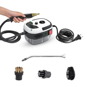2500W High Pressure Steam Cleaner Machine Portable Cleaning Kitchen Car Machine - Picture 1 of 10