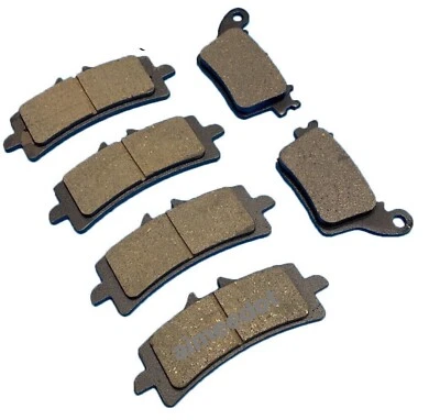 Kit pastillas freno delantero trasero para Suzuki GSXR600 GSXR750 2011-2018 GSXR1000 12-18 Foto 1 de 3