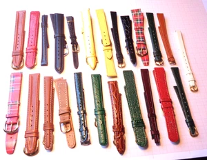 24 pulseras de cuero para relojes de pulsera de mujer artículos antiguos de stock 4 - Imagen 1 de 1