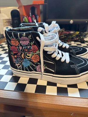 VANS Sk8-Hi Día de Los Muertos Hombre’s 4.5 Mujer’s Talla 6 Foto 1 de 4