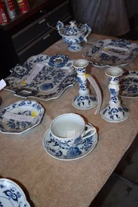 Vintage Blue Danube Serving Pcs. Japan MINT - Picture 1 of 9