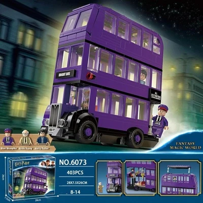 AS SHOWN 2024 New Harry Potter Knight Bus 6073 New - Free Shipping!!!⭐