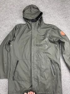 Scandinavian Explorer Jacke Herren XL grün Kapuze wasserdicht Regen Parka Mantel - Bild 1 von 10