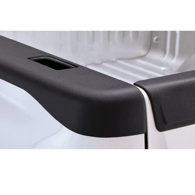 Bushwacker 48520 Black Smoothback Style Bed Rail Caps for 07-13 Silverado 1500 - Image 1 of 4