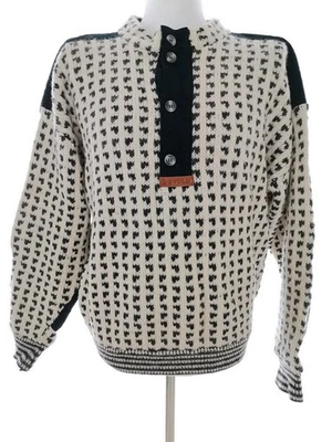 💚 DEVOLD NORWAY Herrenpullover für Herren Creme Langer Ärmel Wolle 💚 - Bild 1 von 4