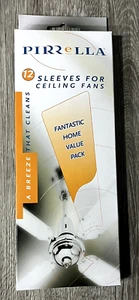Ceiling Fan Sleeves / Socks Keep your Ceiling Fan Blades Clean 12 Pack WHITE - Picture 1 of 1