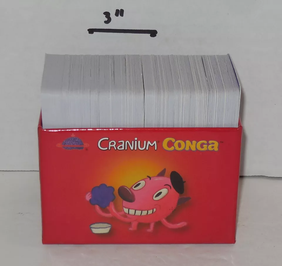 Cranium Congo Board Game Replacement Set of Cards Piece Part - Image 1 of 1