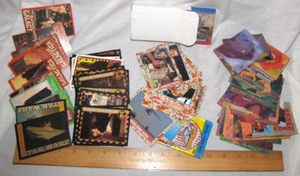 Big lot trading cards; Star Wars,Battlestar Galactica, Dessert Storm Lion King+ - Picture 1 of 1