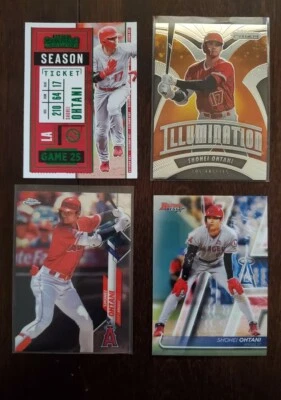 Los Angeles Angels 480+ Card Lot - Ohtani, Trout, Adell, Fletcher, Pujols,Rendon - Image 1 of 4
