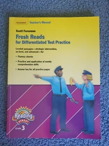 Fresh Reads for Differentiated Test Practice Reading St Grade 3 Teacher's Manual - Picture 1 of 9