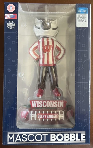 Bucky Badger Wisconsin Stadium Lights Special Edition Bobblehead NCAA College Cover