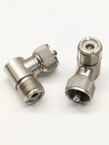 1 PC. Conector PL259 UHF macho - hembra ángulo recto NC558 - Imagen 1 de 1