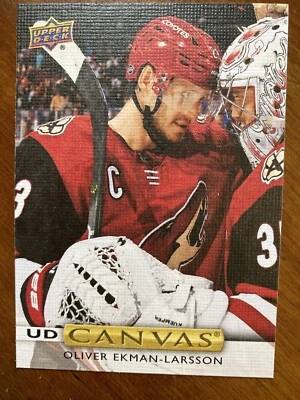 19-20 UD Series 2 Hockey Canvas C193 Oliver Ekman-Larsson - Image 1 of 2