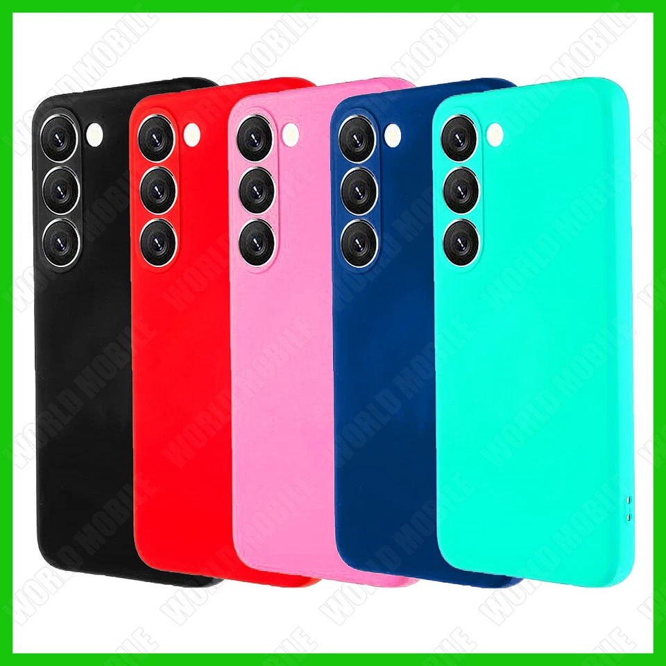 Cover per Samsung Galaxy S23 / + Plus / Ultra in Silicone Custodia Protezione - Immagine 1 di 4