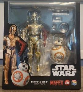 MISB en EE. UU. - Droides Mafex 029 Star Wars C-3PO y BB-8 - Juguete Medicom - Imagen 1 de 1